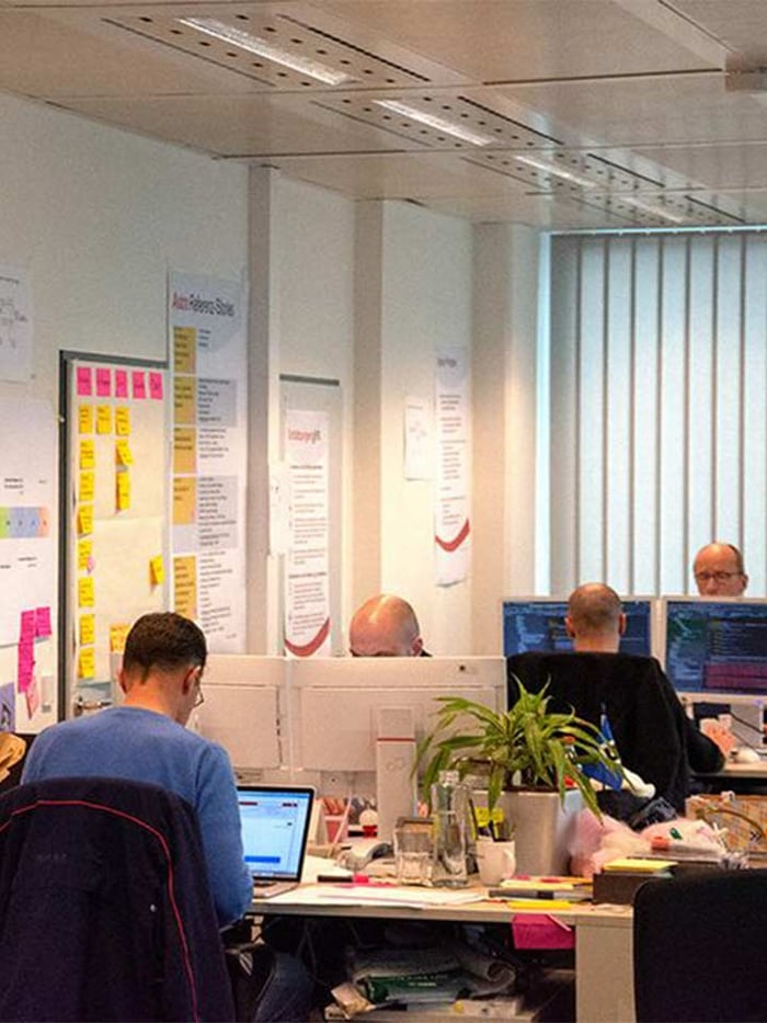 At iteratec's office